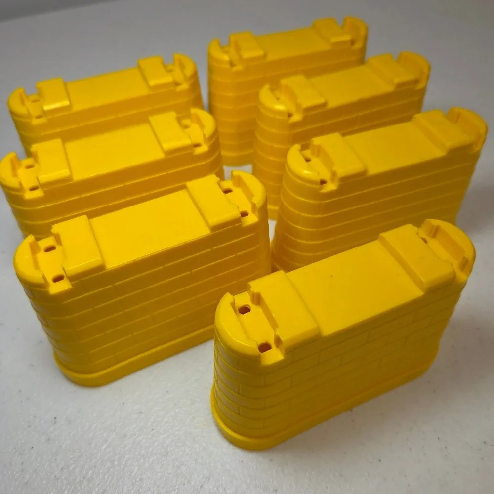 Vintage Tomy Thomas Friends Yellow Brick Track Risers Lot of 7‎ Replacement 2001